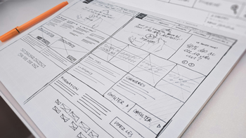 Website Design, A picture of website layouts
